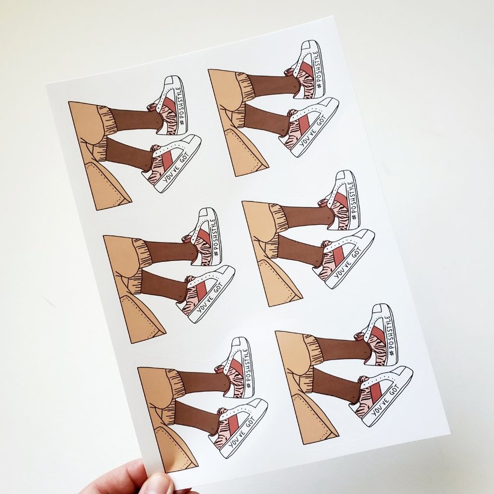 LB018.1 #PoshStyle Poshmark Stickers [Price Firm] - Picture 5 of 8